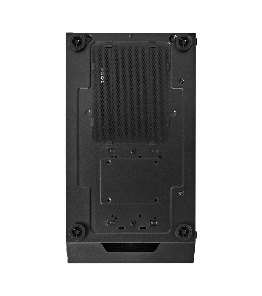 Компьютерный корпус Miditower ExeGate EVO-5001A-450NPX (ATX, БП 450NPX с вент. 12 см, 2хUSB+1хUSB 3.0+HD Audio, черный, 3 вент.12см с RGb подсветкой, боковая панель - закаленное стекло)