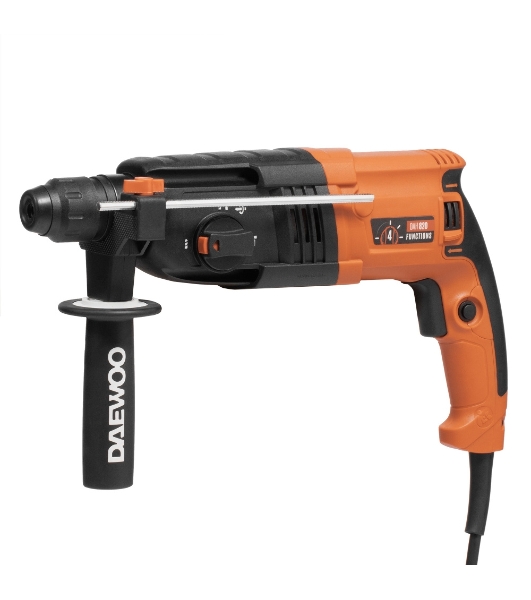 Перфоратор Daewoo DAH 820, SDS-plus, 820 Вт, 3 Дж, от сети