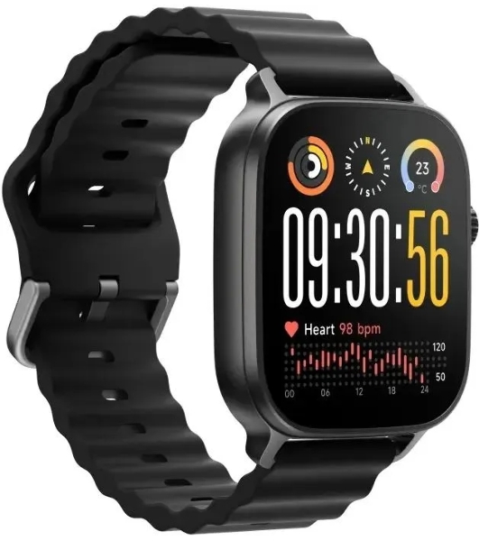Умные часы Realme Watch 5 RMW2501, 1.97', AMOLED, Bluetooth, IP68, черный