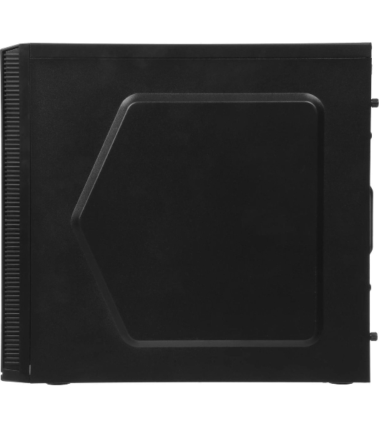 Компьютер Amur Нарвал B7I21 MT i3 12100 (3.3) 16Gb SSD 512Gb UHDG 730 FreeDOS 2.5xGbitEth 400W мышь клавиатура черный (RUS) (2147008)