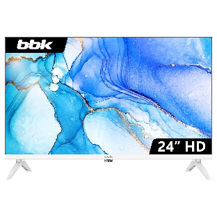 Телевизор BBK 24' 24LEM-1047/TS2C белый LED HD 60Hz