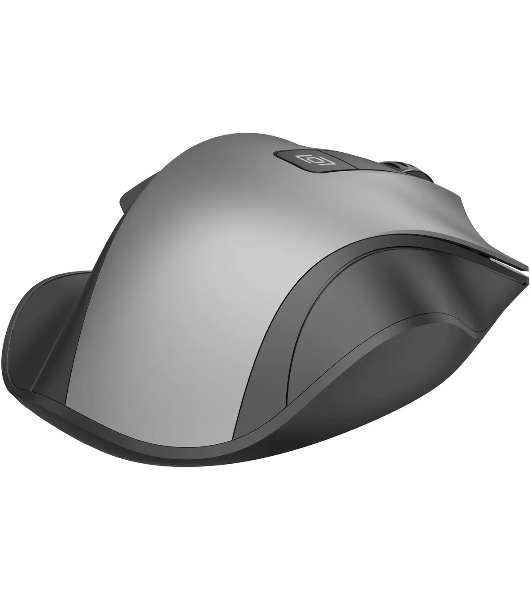 Мышь беспроводная Oklick 504MW черный/серый, 1600 dpi, радиоканал, USB, кнопки - 6