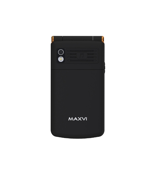 Мобильный телефон Maxvi E11 черный/золотистый