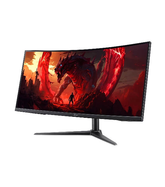 Монитор 34' Acer XZ340CURW0bmiiphx VA 3440x1440, 240 Гц, 1 мс, 21:9, 250 кд/м², HDMI 2.0, DP 1.4, 3.5 Jack, FreeSync, HDR10, изогнутый экран (1500R), черный