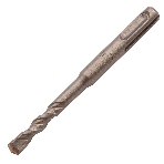Бур по бетону Denzel двойная спираль, Cobalt W-tip, 8x110 мм, SDS PLUS, фото 1