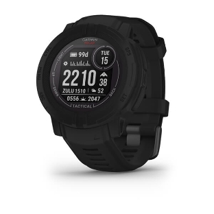 Умные часы Garmin Instinct 2 Solar Tactical, 1.1' MIP, Wi-Fi, Bluetooth, NFC, GPS, IP68, черный