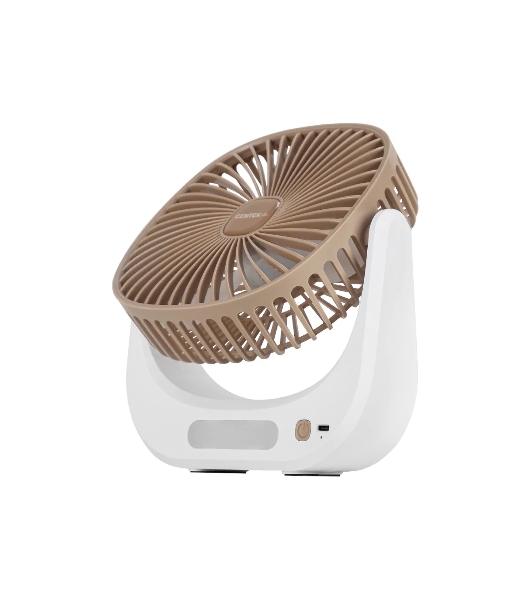 Вентилятор Centek CT-5041 бежевый, настольный, 5 Вт, 3 скорости, 10 см