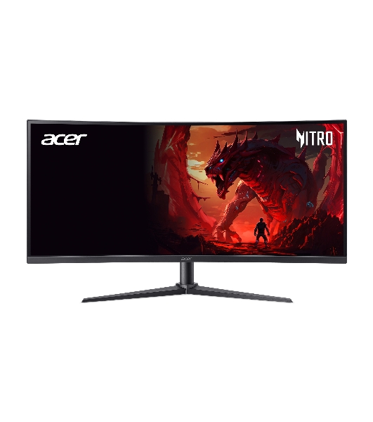 Монитор 34' Acer XZ340CURW0bmiiphx VA 3440x1440, 240 Гц, 1 мс, 21:9, 250 кд/м², HDMI 2.0, DP 1.4, 3.5 Jack, FreeSync, HDR10, изогнутый экран (1500R), черный