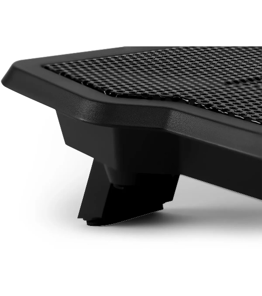 Подставка для ноутбука Buro 15'335x265x22мм 74.35дБ 1xUSB 2x 140ммFAN 480г металлическая сетка/пластик черный