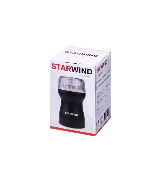 Кофемолка Starwind SGP4421 200Вт сист.помол.:ротац.нож вместим.:40гр черный