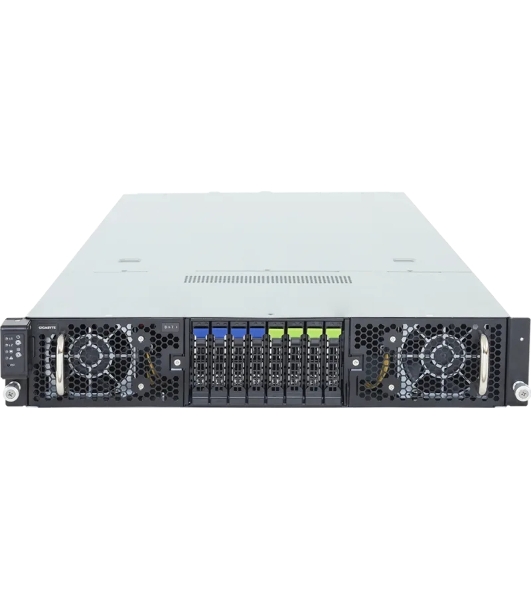 Серверная платформа Gigabyte Server Platform G294-Z43/2U/2xAMD (9004/9005)/2xHS/24xDIMM/4xSFF NVME/SAS/SATA + 4xSFF SATA/SAS/16xGPUs SS/2x10GbE/16xFHFL + 2xLP/2x3000W/Rails/1Y