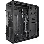 Компьютерный корпус Miditower ExeGate XP-329S-UNS500 (ATX, БП UNS500 с вент. 12см, 2*USB, аудио, черный), фото3