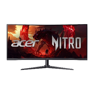 Монитор 34' Acer XZ340CURW0bmiiphx VA 3440x1440, 240 Гц, 1 мс, 21:9, 250 кд/м², HDMI 2.0, DP 1.4, 3.5 Jack, FreeSync, HDR10, изогнутый экран (1500R), черный
