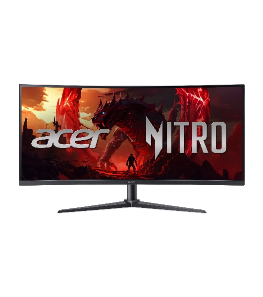 Монитор 34' Acer XZ340CURW0bmiiphx VA 3440x1440, 240 Гц, 1 мс, 21:9, 250 кд/м², HDMI 2.0, DP 1.4, 3.5 Jack, FreeSync, HDR10, изогнутый экран (1500R), черный