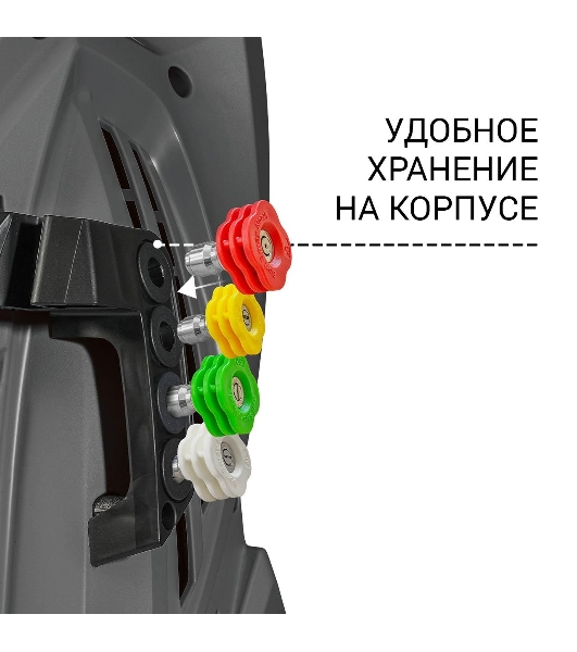 Мойка высокого давления Bort KEX-3000 91276308 3000 Вт, максимальное давление 160 бар, рабочее давление 130 бар, 7,5 л/мин, 7.3 кг, набор аксессуаров 3 шт