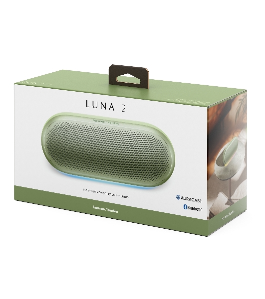 Портативная акустика Harman Kardon HKLUNA2MITEU зеленый