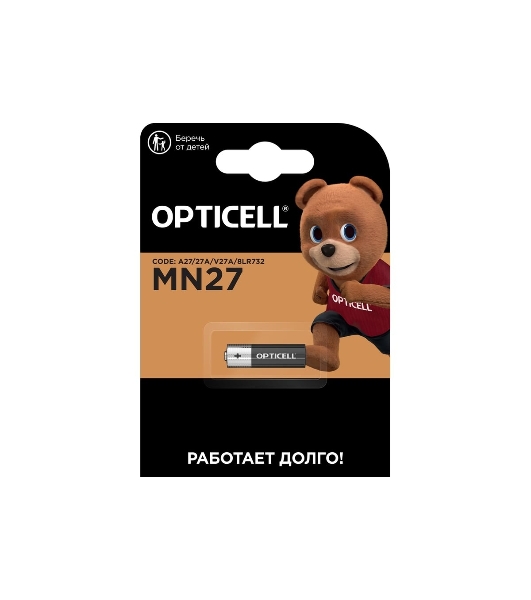 Батарея Opticell Specialty MN27 (1шт) блистер