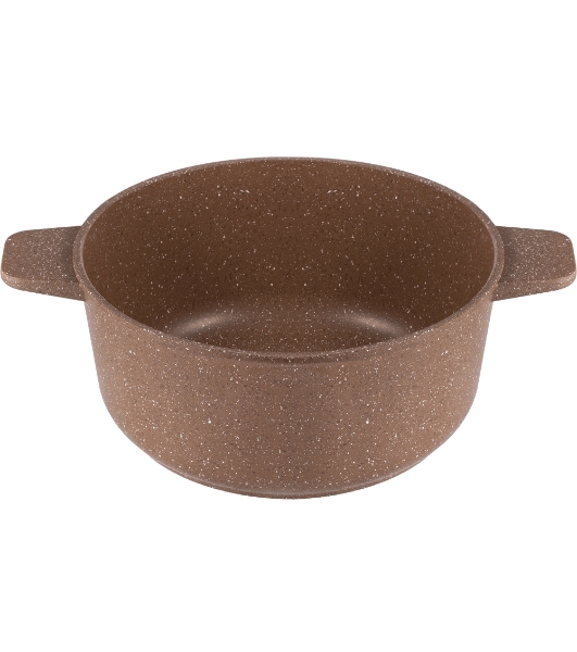 Кастрюля Maunfeld CARMEL MF26CRM01CR, 26 см, 5 л из литого алюминия со стеклянной крышкой