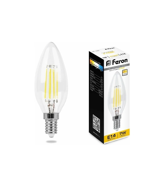 Лампа светодиодная Feron LB-166 7W 230V E14 2700K
