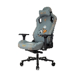 Кресло игровое Knight Craft Dragon серый эко.кожа крестов. металл, фото3