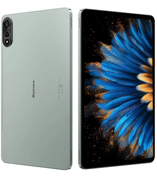 Планшет Blackview MEGA 2 12', 12Gb, 256Gb, GSM900, 3G, 4G LTE, Android 15, зеленый