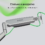 Кронштейн для мониторов ЖК Digma D-MM301 серый 17'-45' макс.15кг крепление к столешнице поворот и наклон, фото12