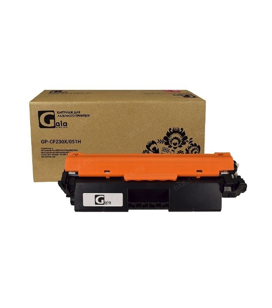 Картридж лазерный GalaPrint GP-CF230X/051Н (№30X) черный (4100 стр.) для HP LaserJet Pro M227/M227fdn/M227fdw/M227sdn/M203/M203dn/M203dw/Canon LBP-160/LBP-162/MF-260/MF-264/MF-267/MF-269