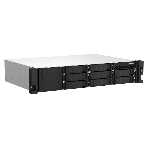 Сетевое хранилище SMB QNAP TS-873AeU-RP-4G NAS 8 HDD trays, 2x 2.5 GbE. 64-bit 4-core AMD V1500B 2,2 GHz, 4 Gb. RAM (1*4 Gb) up to 32Gb (2*16 Gb), 2 x M2 2280 (PCIe Gen3 x 1), 2xPSU W/o rail kit RAIL-B02, фото4