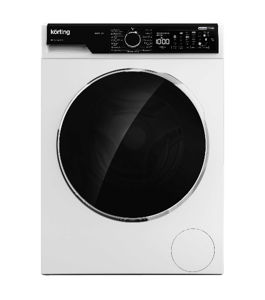 Стиральная машина с сушкой Korting KWD 58IL14106 белый, загрузка фронтальная 9 кг, 1400 об/мин., класс: А