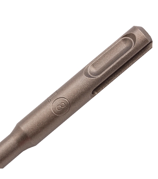Бур по бетону Denzel двойная спираль, Cobalt W-tip, 8x110 мм, SDS PLUS
