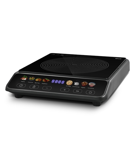 Плита настольная электрическая BQ HP114B черный 2000 Вт