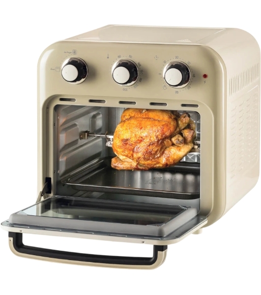 Аэрофритюрница-духовка Ariete 4632/03 бежевый, 1400 Вт, 16 л, 1.5 кг