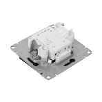 Механизм выключателя EKF UP1-SWB-24 двухклавишный, с подсветкой, черный Эпика, фото8