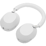 Беспроводные/проводные наушники Sony WH-1000XM5 белый, полноразмерные, Bluetooth + проводной, активное шумоподавление, до 30 ч, фото9
