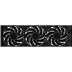Система жидкостного охлаждения ID-Cooling FX360 LCD PE (Soc 1851/1700/1200/115X/AM5/AM4, 3x120мм fan, 2450rpm, 34.3 дБ, 350W, PWM 4-pin, Al+Cu) (FX360 LCD PE), фото9