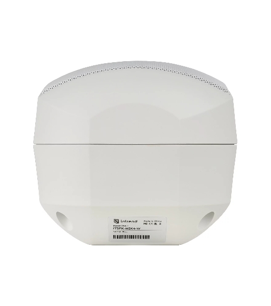 Акустическая система Intrend ITSPK-MSK4-W двухполосная, корпусная: 4'СЧ, 1'ВЧ, 2.5Вт/5Вт/10Вт/20Вт 100V/70V/8Ом, IP66. Корпус полипропилен, алюминиевый гриль. Цвет белый. Крепление в комплекте. (в упаковке 2шт, цена указана за 1шт)