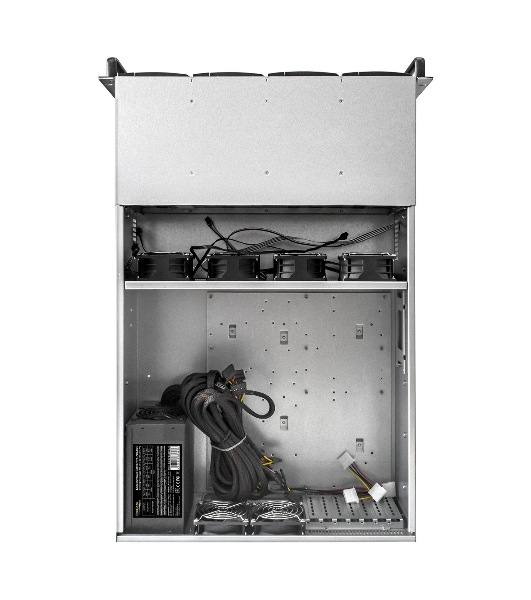 Серверный корпус ExeGate Pro 4U660-HS24 (RM 19', высота 4U, глубина 660, БП 1200PAS, 24xHotSwap, USB)