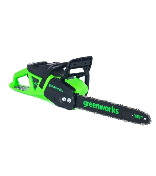 Цепная пила аккумуляторная GreenWorks GD40CS20Xk4, 40V, 40 см, 2000 Вт, бесщеточная, c 1хАКБ 4 Ач И ЗУ (2008807UB)
