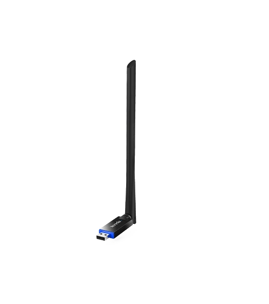 Двухдиапазонный Wi-Fi адаптер Tenda U11 Pro 2,4/5 ГГц, до 900 Мбит/с, передатчик 20 dBm, подключение USB 2.0, 1х6dBi