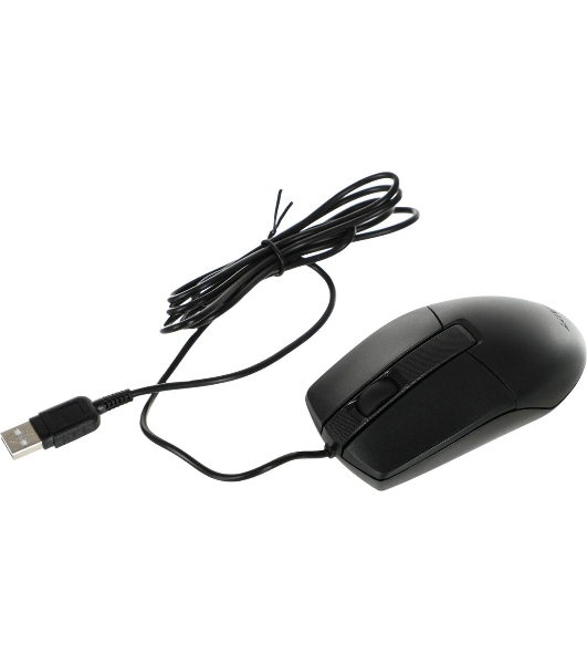 Комплект клавиатура+мышь A4Tech KK-3330S проводной, USB, 1200 DPI, чёрный