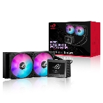 Система жидкостного охлаждения ASUS ROG RYUJIN III 240 ARGB Black, 240 мм, 2x120 мм, ARGB, фото2