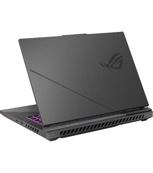 Ноутбук Asus ROG Strix G16 G614PP-S5063 Ryzen 9 8940HX 16Gb SSD 512Gb NVIDIA GeForce RTX 5070 8Gb 16' IPS 2.5K (2560x1600) без ОС grey WiFi BT Cam (90NR0L67-M00300)