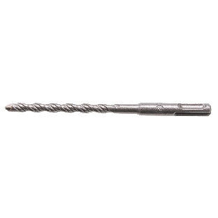 Бур по бетону Denzel двойная спираль, Cobalt W-tip, 8x160 мм, SDS PLUS