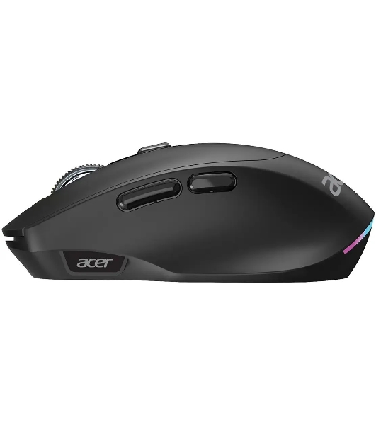 Мышь Acer OMR504 черный оптическая 3200dpi silent беспров. BT/Radio USB 4but (ZL.MCE11.01D)