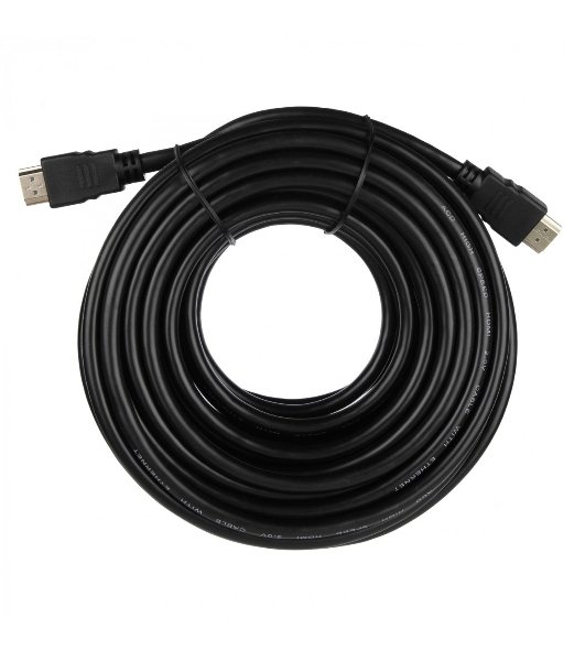 Кабель ACD-DHHM2-10M HDMI 2.0, Golden Plated,19m/19m, черный, 10м