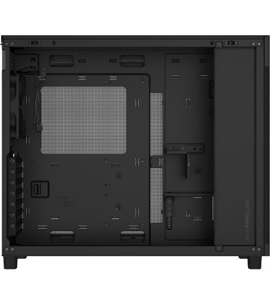 Корпус ASUS Prime AP303 TG, Midi-Tower, чёрный, 1 x 120 мм