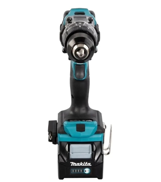 Дрель-шуруповерт Makita HP001GD201, 40 В, 2,5 Ач, 140 Нм, бесщеточный, ударный