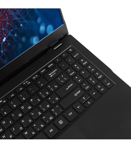 Ноутбук IRU Planio 15ING N100 8Gb SSD512Gb Intel Iris Xe graphics 15.6' IPS FHD (1920x1080) Windows 11 Professional black 6000mAh (2059105)