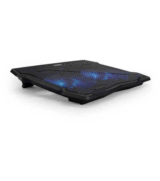 Подставка для ноутбука Buro 15'335x265x22мм 74.35дБ 1xUSB 2x 140ммFAN 480г металлическая сетка/пластик черный