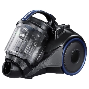 Пылесос Samsung VC15K4130HB/EV синий, 390/1500 Вт, уборка сухая, пылесборник контейнер 1.3 л